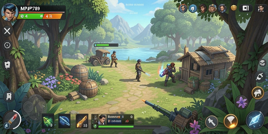 Tampilan menarik gameplay SLG di MVP789.