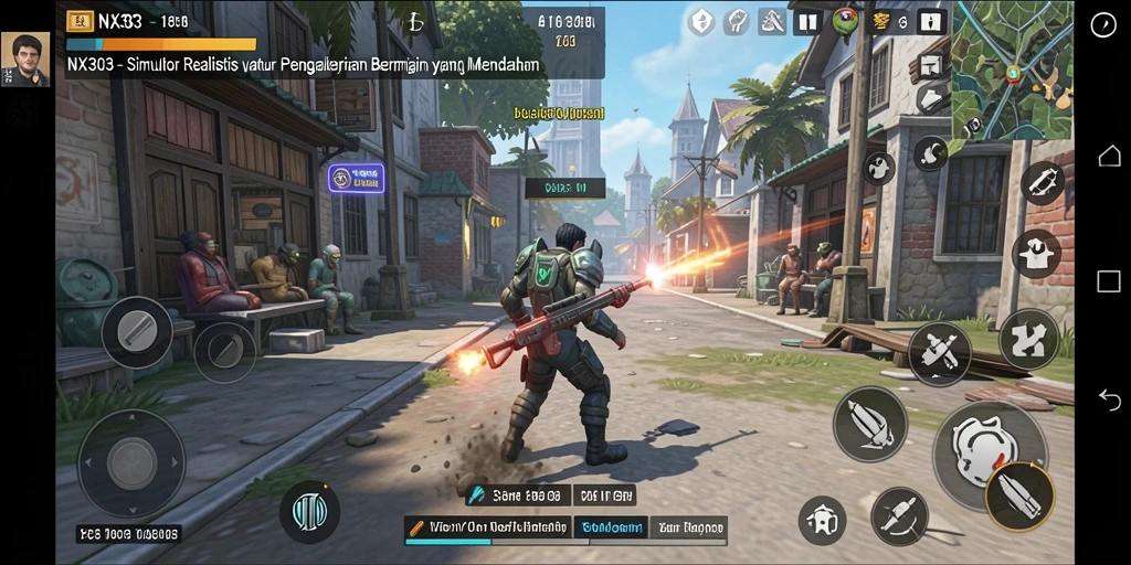Tampilan gameplay NX303 yang menarik dan interaktif.
