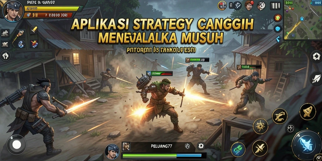 Tampilan gameplay PELUANG77 yang strategis dan menarik.